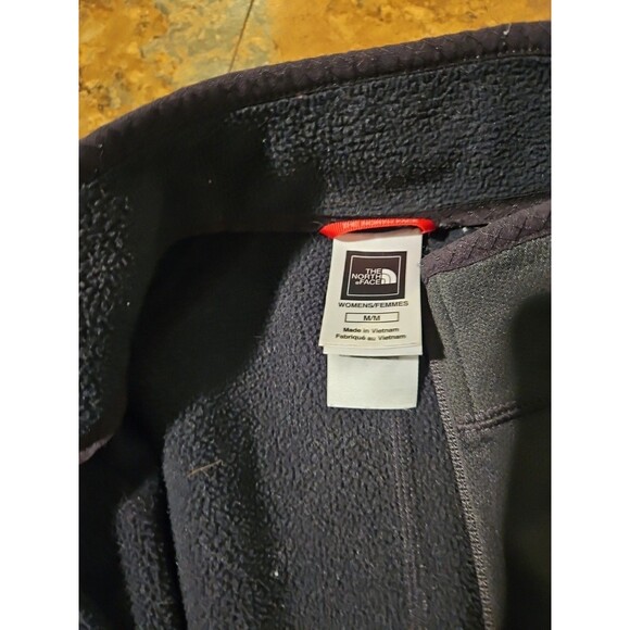 The North Face Jacket Womens Medium Black Full Zip 100% Poly (A8) - Picture 3 of 10